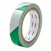 E0415 Floor Tape Green/White 1 inx54 ft Roll