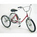 Tricycle Wire Basket 24 In Wheel Orange