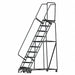 Lockstep Rolling Ladder Steel 100 In.H