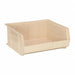 F0607 Hang and Stack Bin Ivory PP 7 in