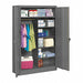 Storage Cabinet 78 x48 x18 MdGry 5Shlv