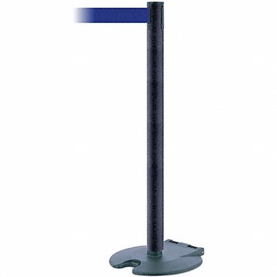 Barrier Post with Belt 7-1/2 ft L