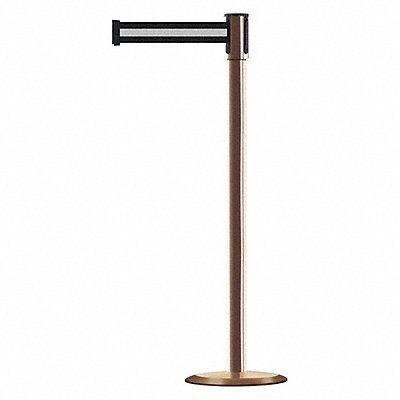 Barrier Post with Belt Stainless Steel