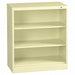 Bookcase Width 36 In 3 Shelf Putty