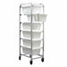 Tub Rack 180 lb Capacity 6 Shelves