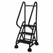 F2128 Rolling Ladder Hndrl Platfm 27 In H