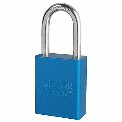 E7785 Lockout Padlock KA Blue 1-7/8 H PK3