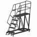 Roll Work Platform Steel Single 50 In.H