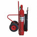 Wheeled Fire Extinguisher BC Red