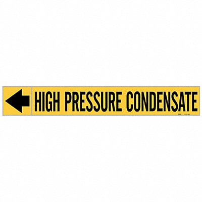 Pipe Marker High Pressure Condnsate