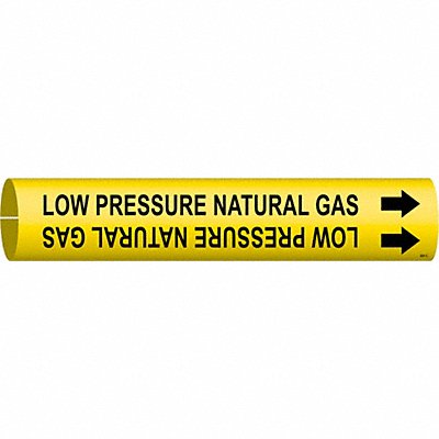 Pipe Mrkr Low Pressure Natural Gas 2in H