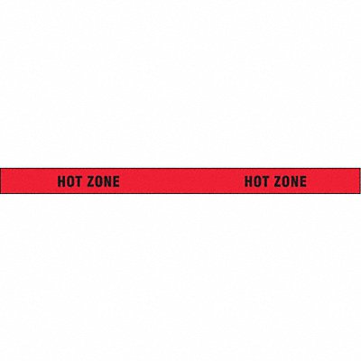 Barricade Tape Hot Zone 1000 ft x 3 In