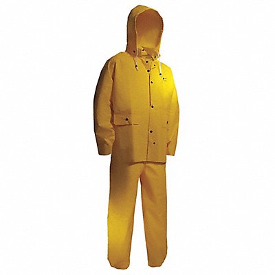 FR 3 Piece Rain Suit Yellow 3XL