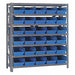 E1512 Bin Shlvng 12inx39inx36in Blue