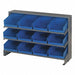 E1542 Bench Pick Rack 12x21x36in Blue