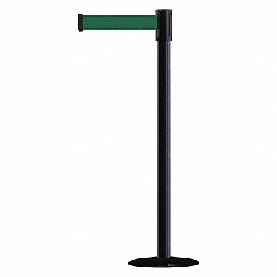 Barrier Post with Belt Stainless Steel