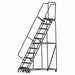 Lockstep Rolling Ladder Steel 110 In.H