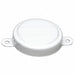Capseal White Round Steel Drums PK10