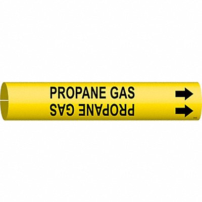 Pipe Marker Propane Gas 7/8in H 7/8in W