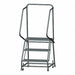 Rolling Ladder Steel 28-1/2 In.H