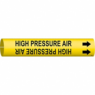 Pipe Marker High Pressure Air 4/5 in W