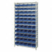 E3958 Bin Shlvng 18inx74inx36in Blue