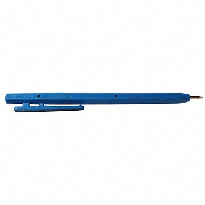 Metal Detectable Stick Pen Blue PK50