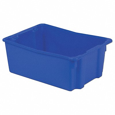 Stk and Nest Ctr Blue Solid Polyethylene