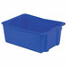 Stk and Nest Ctr Blue Solid Polyethylene