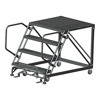 Roll Work Platform Steel Single 40 In.H