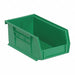 F0599 Hang and Stack Bin Green PP 3 in