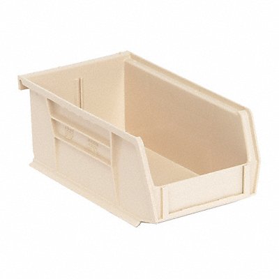 F0599 Hang and Stack Bin Ivory PP 3 in