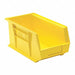 F0605 Hang and Stack Bin Yellow PP 7 in