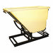 F1969 Self Dumping Hopper 750 lb Poly White