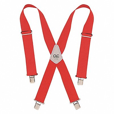 Red Tool Belt Suspenders Elastic