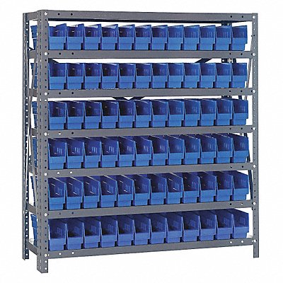 E1510 Bin Shlvng 12inx39inx36in Blue