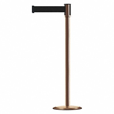 Barrier Post with Belt Stainless Steel