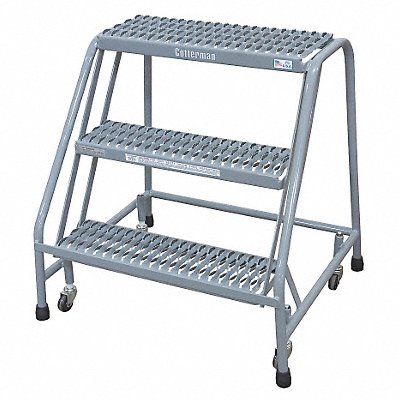 Rolling Ladder Welded Platform 30In H