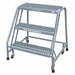 Rolling Ladder Welded Platform 30In H