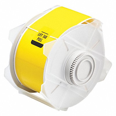 Cold Temperature Tape LabelingYellow