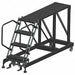 Roll Work Platform Steel Single 40 In.H