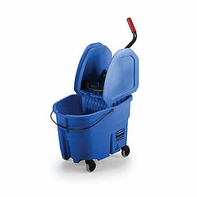 E4107 Mop Bucket and Wringer Blue 8 3/4 gal