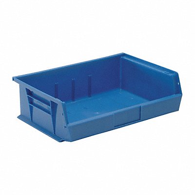 F0606 Hang and Stack Bin Blue PP 5 in