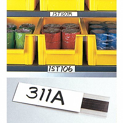 Label Holder Clear Matte Slide-In PK12