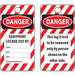 Danger Tag 5-3/4 x 3 In Cardstock PK25