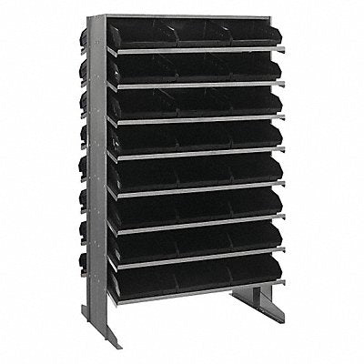 E1553 Pick Rack 24inx60inx36in Black