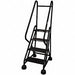 F2130 Rolling Ladder Hndrl Platfm 36 In H