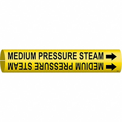 Pipe Marker Medium Pressure Steam