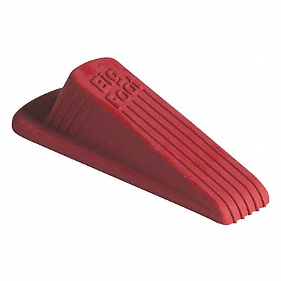 Doorstop Wedge Red 4-3/4 in L