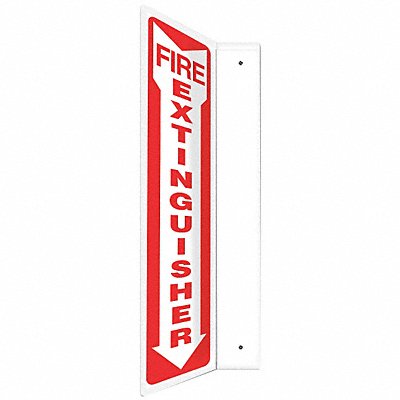 Fire Extinguisher Sign 18X4-1/2 PS